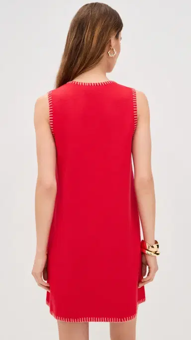 The Wolf Gang Aggie Mini Dress Rojo M | Thumbnail 3