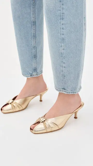 Jeffrey Campbell Twista-L Mules Platino 5 | Thumbnail 3
