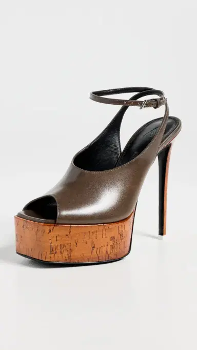 The Attico Ornella Sandals 140m Brown | Thumbnail 2