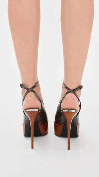The Attico Ornella Sandals 140m Brown | Thumbnail 5