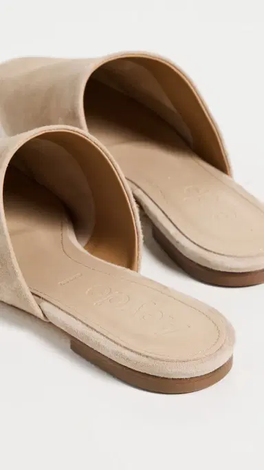 aeyde Rega Kid Suede Leather Mules Sand 36 | Thumbnail 4 aeyde Rega Kid Suede Leather Mules Sand 36 | Thumbnail 4