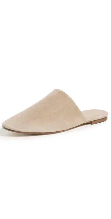 aeyde Rega Kid Suede Leather Mules Sand 36 | Thumbnail 1 aeyde Rega Kid Suede Leather Mules Sand 36 | Thumbnail 1