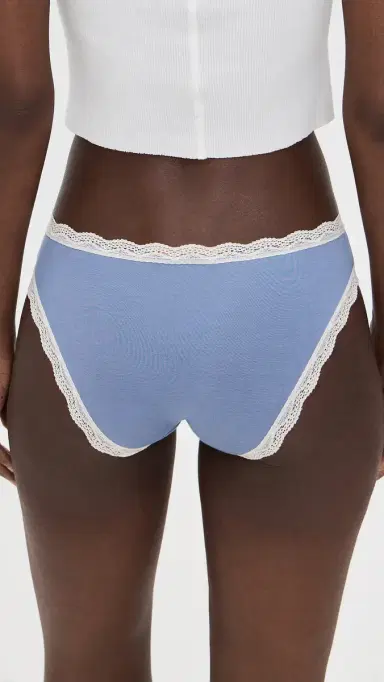Stripe & Stare Original Knickers 4 Pack Denim Blues | Thumbnail 4