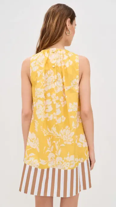TANYA TAYLOR Hallie Dress Buttercup Multi | Thumbnail 3 TANYA TAYLOR Hallie Dress Buttercup Multi | Thumbnail 3