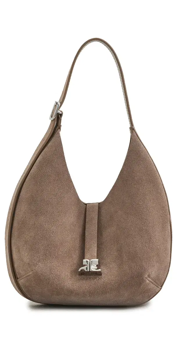 Small Holy Suede Hobo Bag Pastel One Size