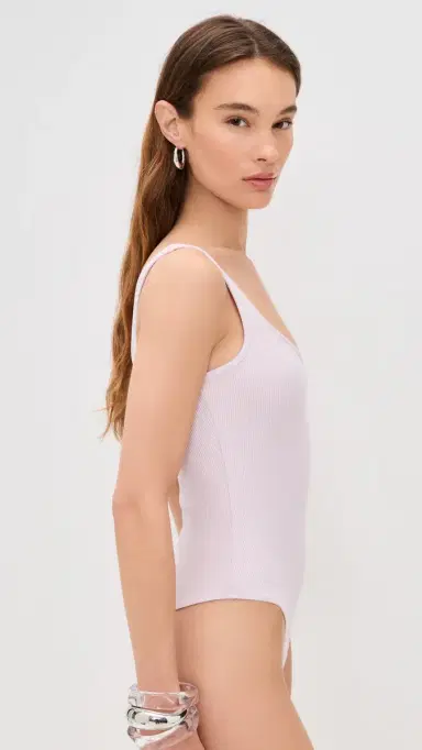 L'AGENCE Nica Bodysuit Icy Lilac | Thumbnail 4