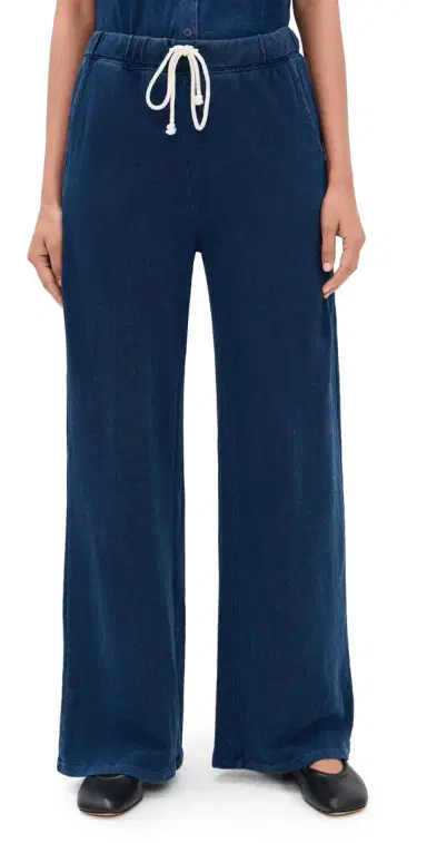Z Supply Hunter Knit Denim Pants Indigo S | Thumbnail 1