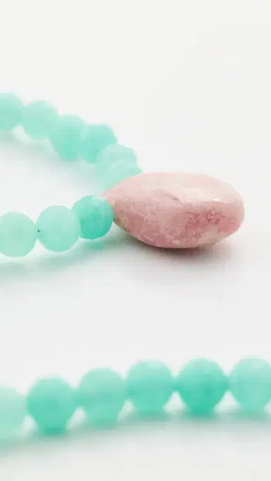 JIA JIA Amazonite Raindrop Necklace | Thumbnail 5