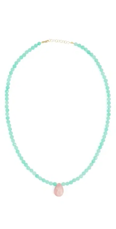 JIA JIA Amazonite Raindrop Necklace | Thumbnail 1