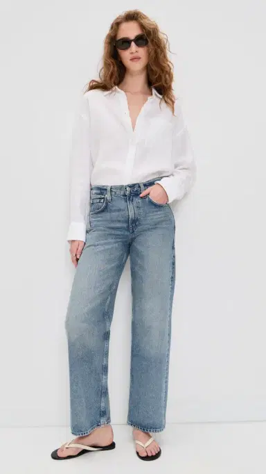 Faherty Laguna Linen Relaxed Shirt White | Thumbnail 5
