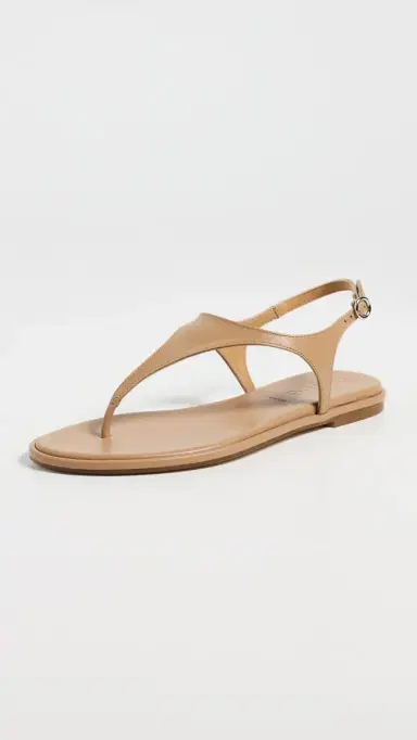 aeyde Raine Nappa Leather Sandals Hazelnut 37 | Thumbnail 2