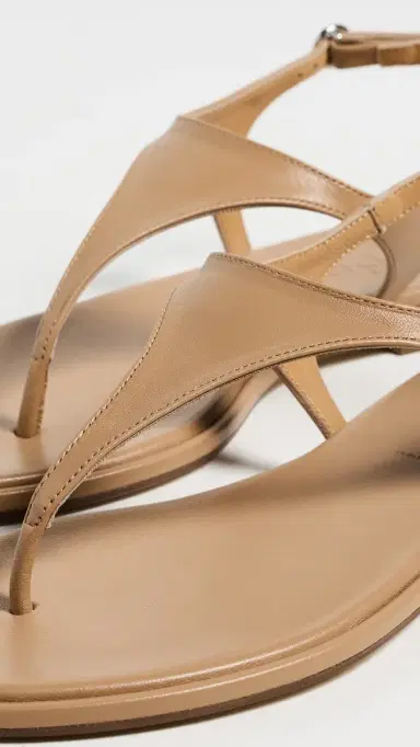 aeyde Raine Nappa Leather Sandals Hazelnut 37 | Thumbnail 6