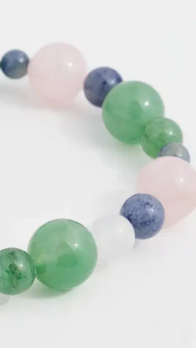 JIA JIA Rose Quartz Aventurine Orbit Bracelet Blue/Green/Pink | Thumbnail 4 JIA JIA Rose Quartz Aventurine Orbit Bracelet Blue/Green/Pink | Thumbnail 4