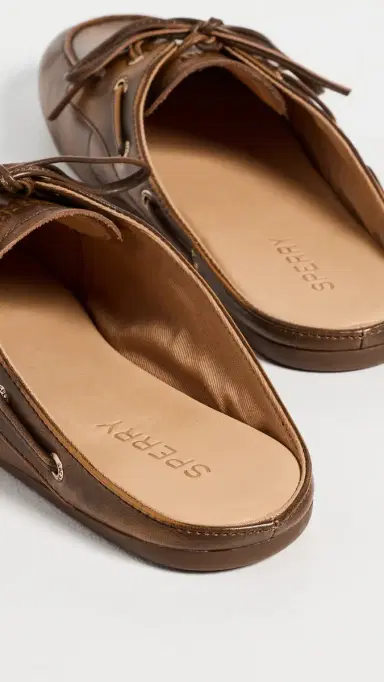 Sperry Slimboat Mules Brown | Thumbnail 4