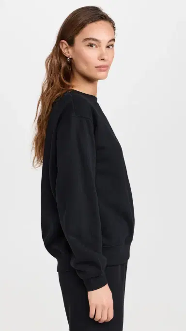 Z Supply Boyfriend Sweatshirt Black S | Thumbnail 4