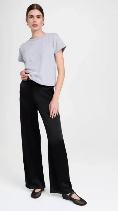 LESET The Margo Tee Heather Grey L | Thumbnail 5