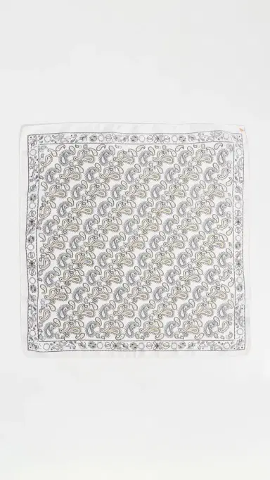 Lele Sadoughi Paisley Square Scarf | Thumbnail 4 Lele Sadoughi Paisley Square Scarf | Thumbnail 4