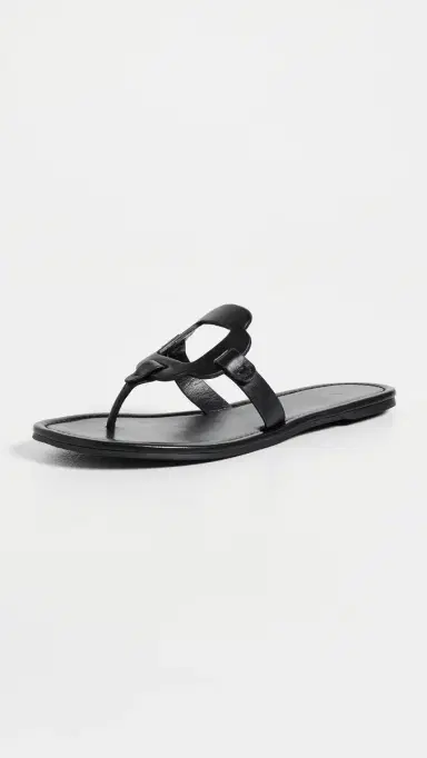 Larroudé Margherita Sandals Black Leather 5 | Thumbnail 2
