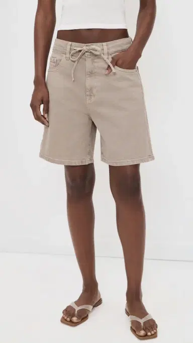 WARP + WEFT BNS Soft Curve Shorts Sand Dollar | Thumbnail 2