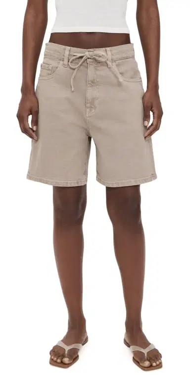 WARP + WEFT BNS Soft Curve Shorts Sand Dollar | Thumbnail 1
