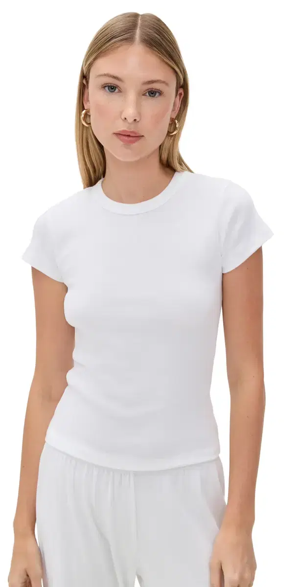 Nando Slim Fit Tee White