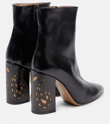 Etro Perforated leather ankle boots | Thumbnail 5