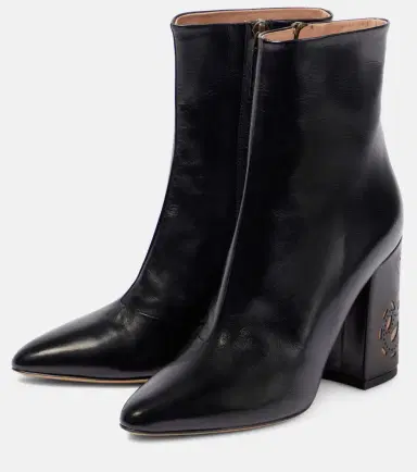 Etro Perforated leather ankle boots | Thumbnail 6