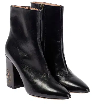Etro Perforated leather ankle boots | Thumbnail 1