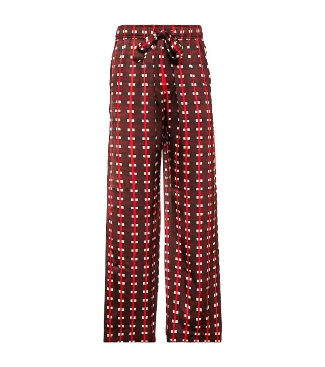 Wales Bonner x Lubaina Himid checked pants