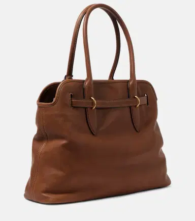 Miu Miu Aventure Medium leather tote bag | Thumbnail 2 Miu Miu Aventure Medium leather tote bag | Thumbnail 2