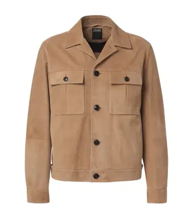 Zegna Suede jacket | Thumbnail 1