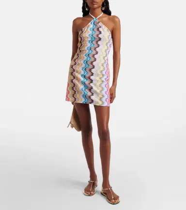 Missoni Zigzag open-back minidress | Thumbnail 2