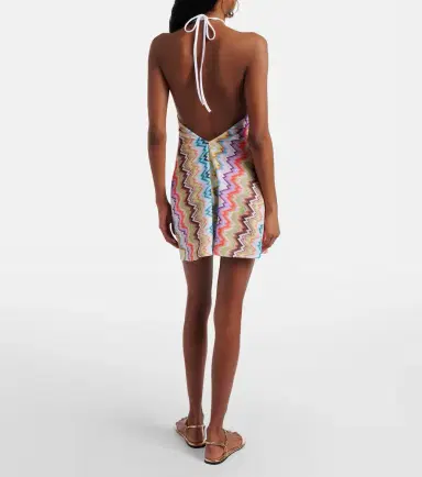 Missoni Zigzag open-back minidress | Thumbnail 4
