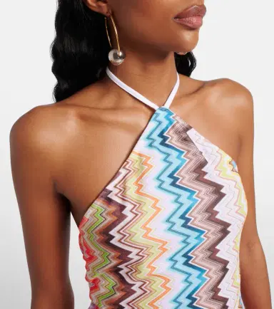 Missoni Zigzag open-back minidress | Thumbnail 6