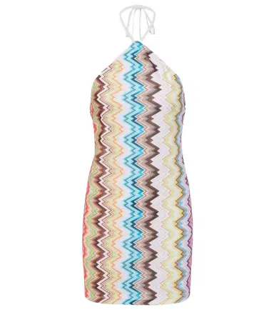 Missoni Zigzag open-back minidress | Thumbnail 1