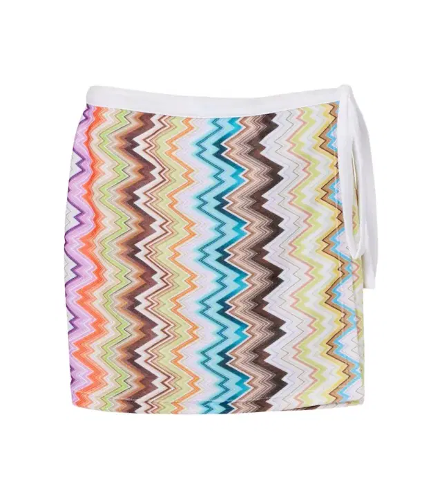 Missoni Zigzag wrap skirt