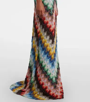 Missoni Zigzag open-back lamé gown | Thumbnail 4 Missoni Zigzag open-back lamé gown | Thumbnail 4