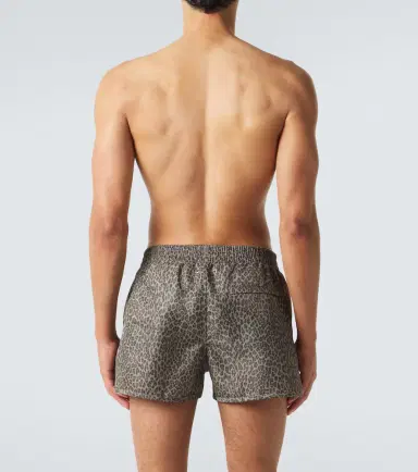 CDLP Leopard-print satin twill swim trunks | Thumbnail 3 CDLP Leopard-print satin twill swim trunks | Thumbnail 3