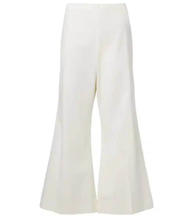 Walter cotton and silk flared pants
