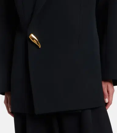Bottega Veneta Double-breasted wool blazer | Thumbnail 4