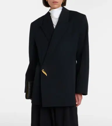 Bottega Veneta Double-breasted wool blazer | Thumbnail 5