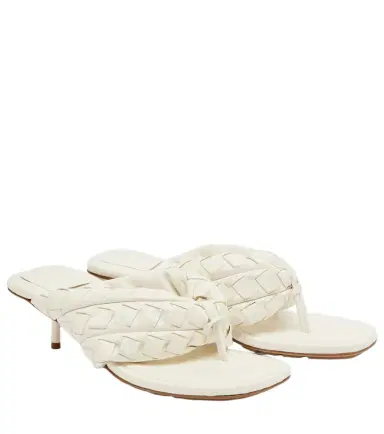 Bottega Veneta Salsa Intrecciato leather thong sandals | Thumbnail 1 Bottega Veneta Salsa Intrecciato leather thong sandals | Thumbnail 1
