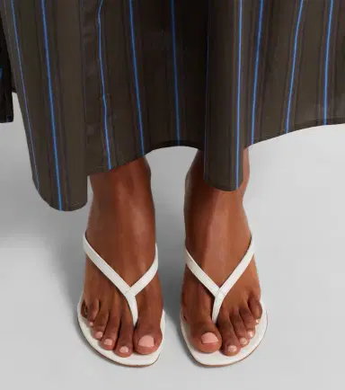 Staud Freja leather thong sandals | Thumbnail 5