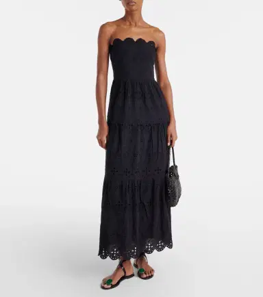 Melissa Odabash Sophie cotton midi dress | Thumbnail 4