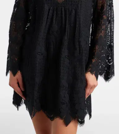 Melissa Odabash Elizabeth cotton-blend lace minidress | Thumbnail 2