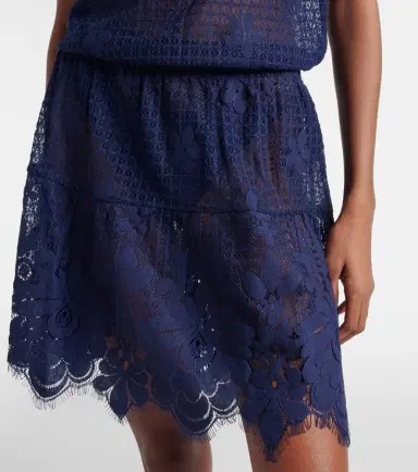 Melissa Odabash Isla HS cotton-blend lace romper | Thumbnail 5