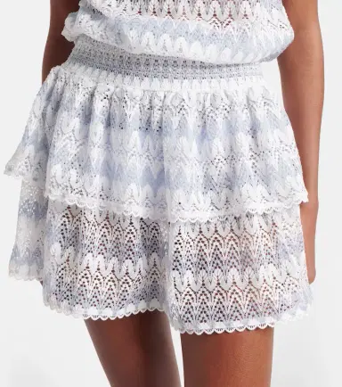 Melissa Odabash Remi tiered minidress | Thumbnail 4