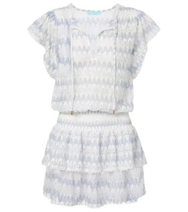 Melissa Odabash Remi tiered minidress | Thumbnail 1