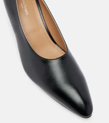 Maison Margiela Leather wedge pumps | Thumbnail 4