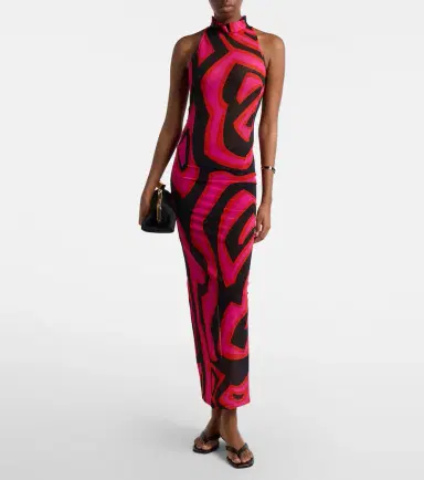 Pucci Labirinto halterneck maxi dress | Thumbnail 4